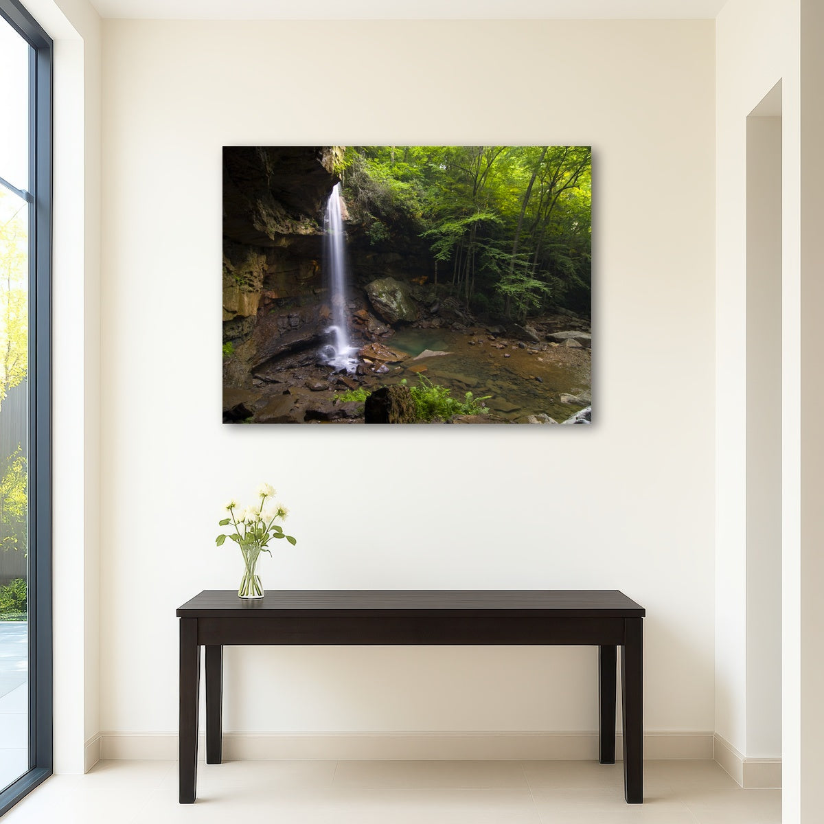 AUTO-MOCKUP ROOM | Cucumber Falls in Ohiopyle State Park