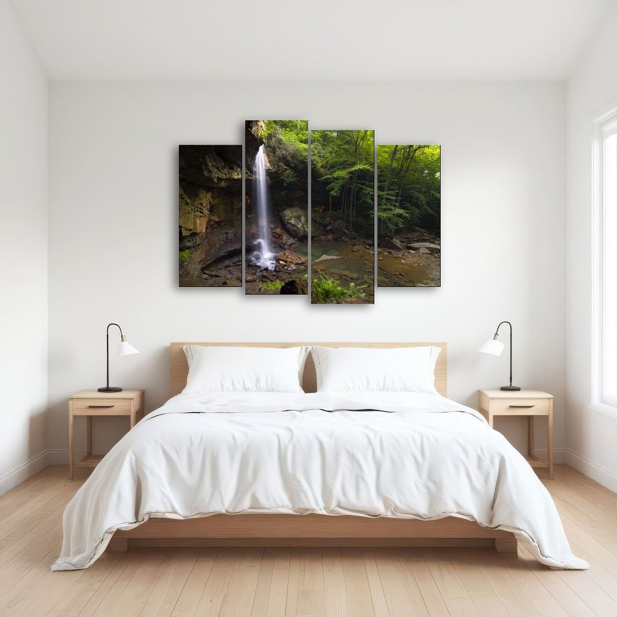 AUTO-MOCKUP ROOM | Cucumber Falls in Ohiopyle State Park