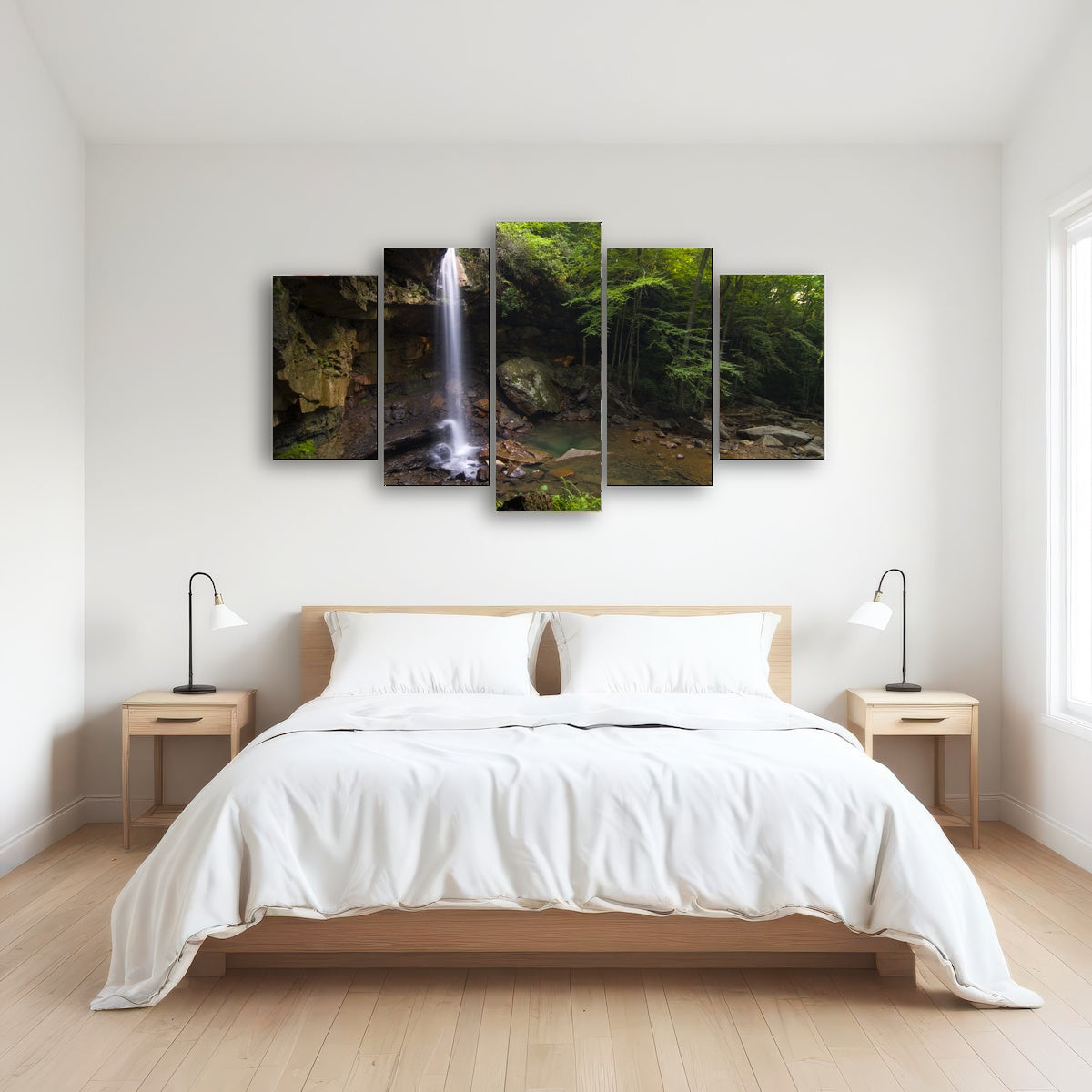 AUTO-MOCKUP ROOM | Cucumber Falls in Ohiopyle State Park