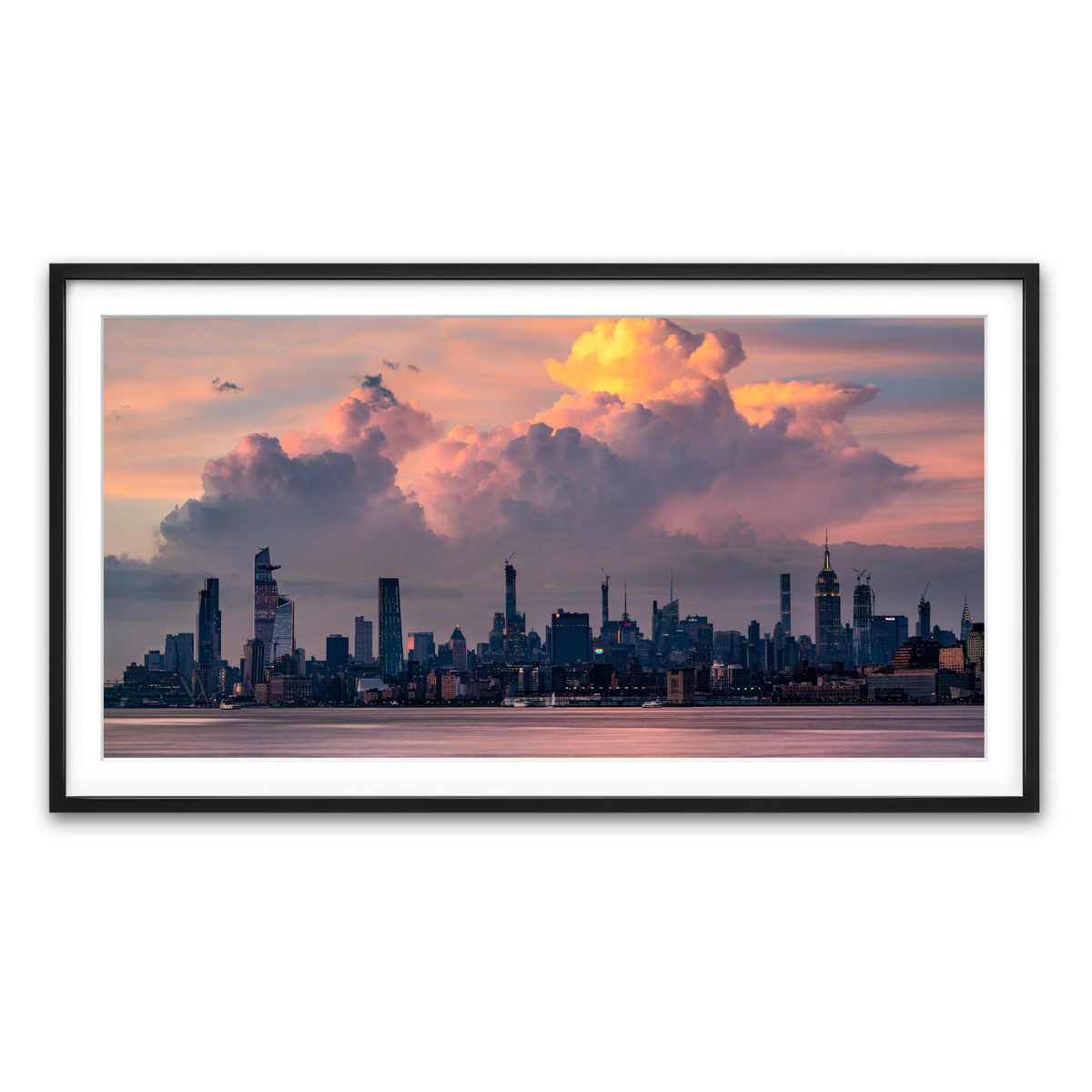 Framed Print 2x1 Black