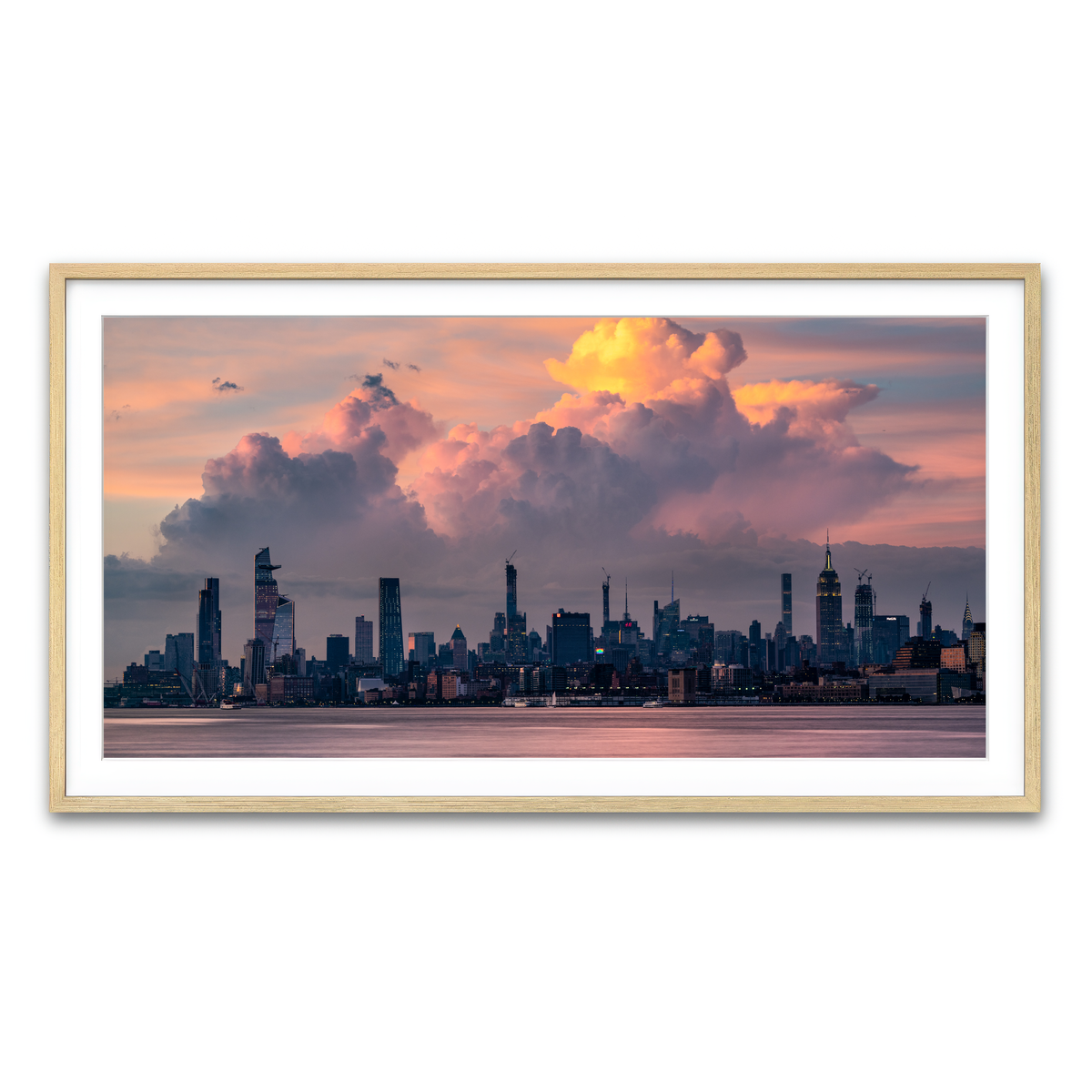 Framed Print 2x1 Natural