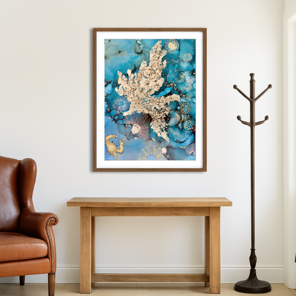 AUTO-MOCKUP ROOM | Curiosity Wall Art