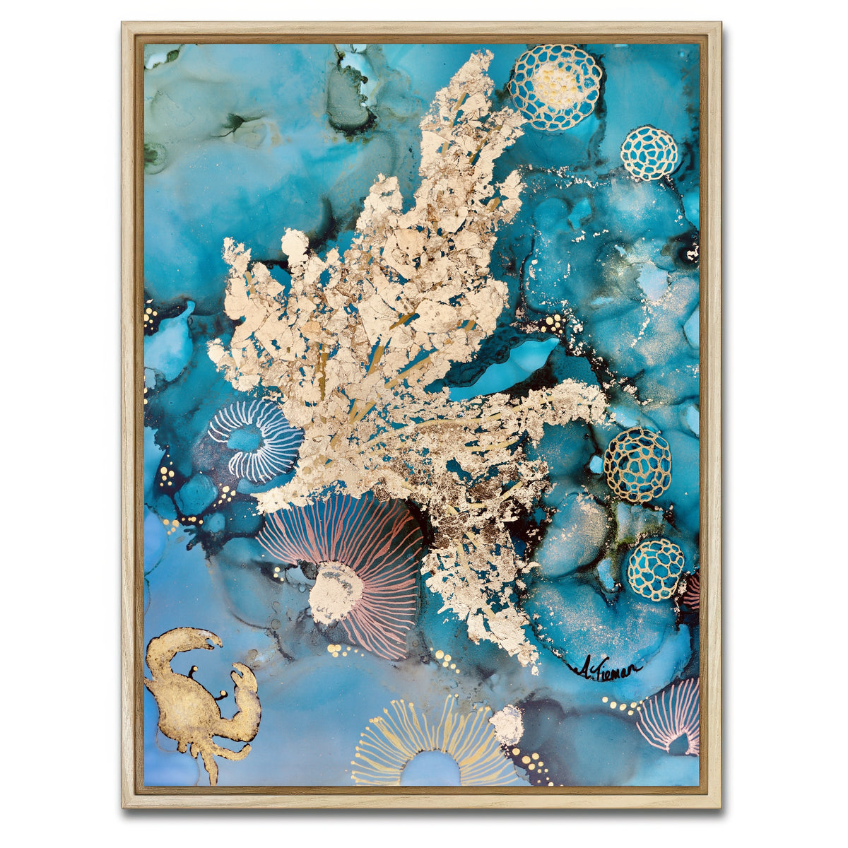 AUTO-MOCKUP WHITE | Curiosity | 1 Piece | Natural Framed Canvas | group=3x4