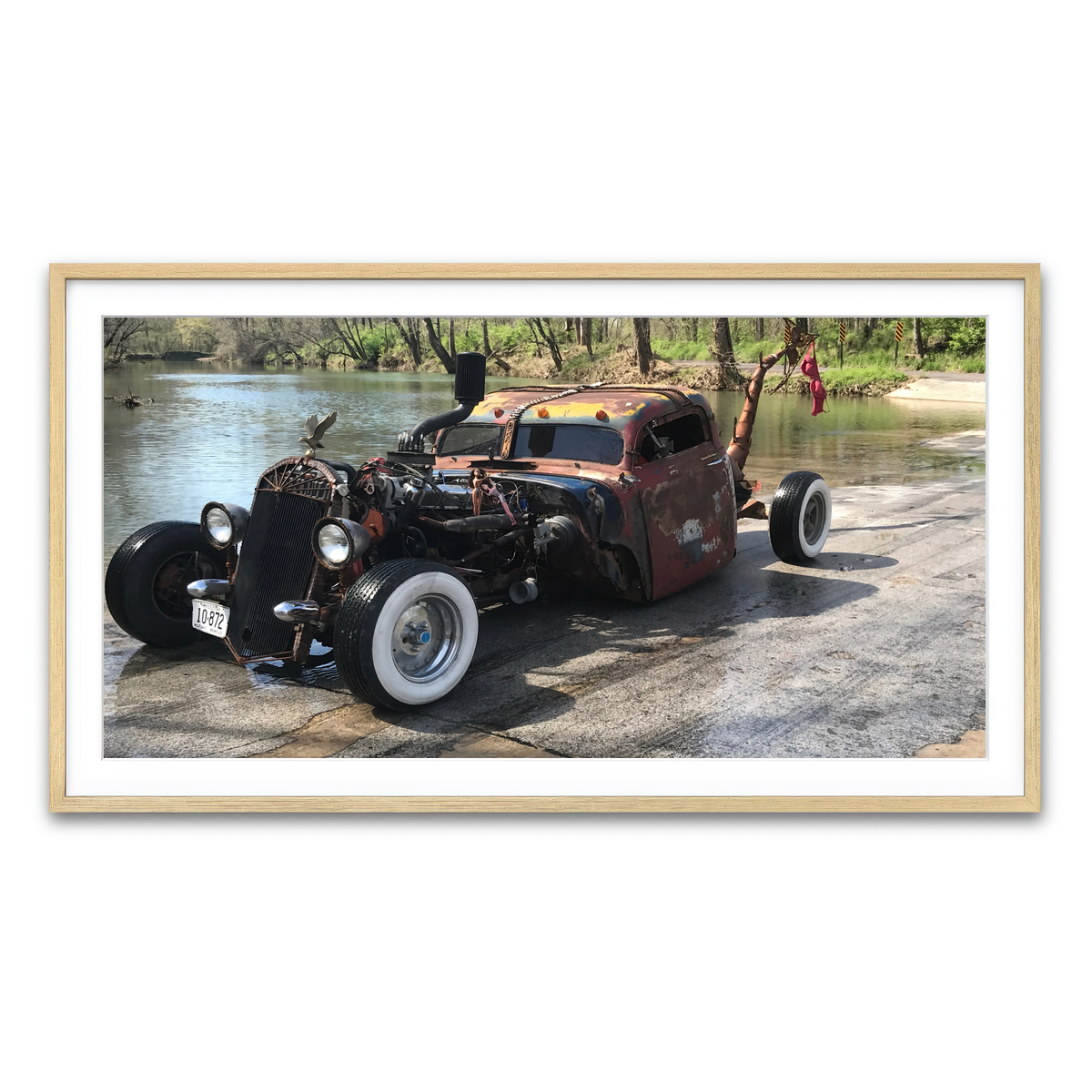 Framed Print 2x1 Natural