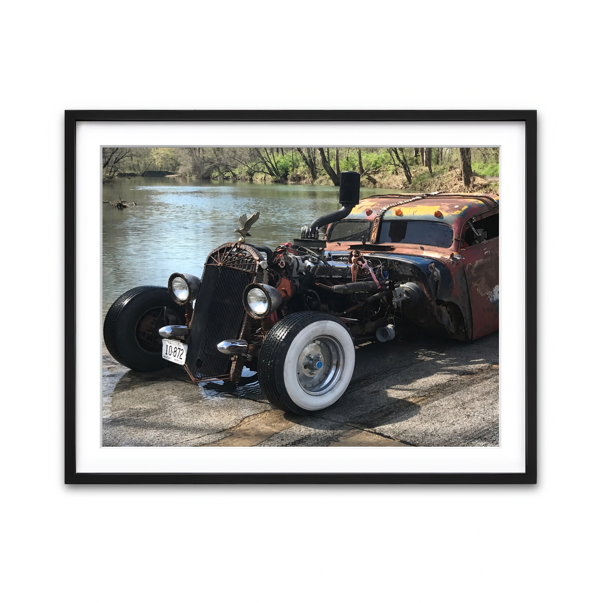 Framed Print 4x3 Black