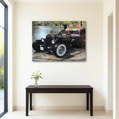 AUTO-MOCKUP ROOM | Custom Rat Rod