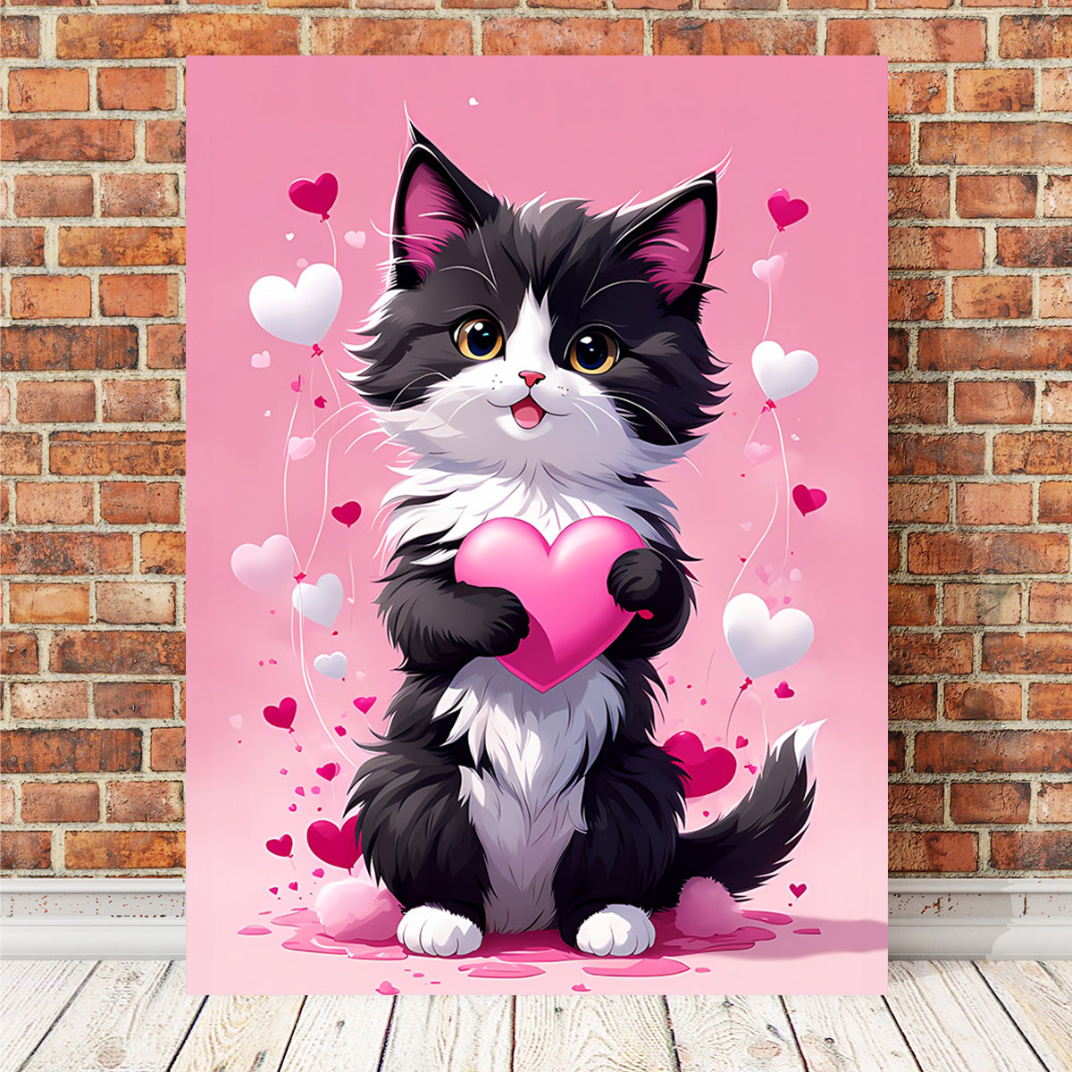 Cute Kitty Wall Art