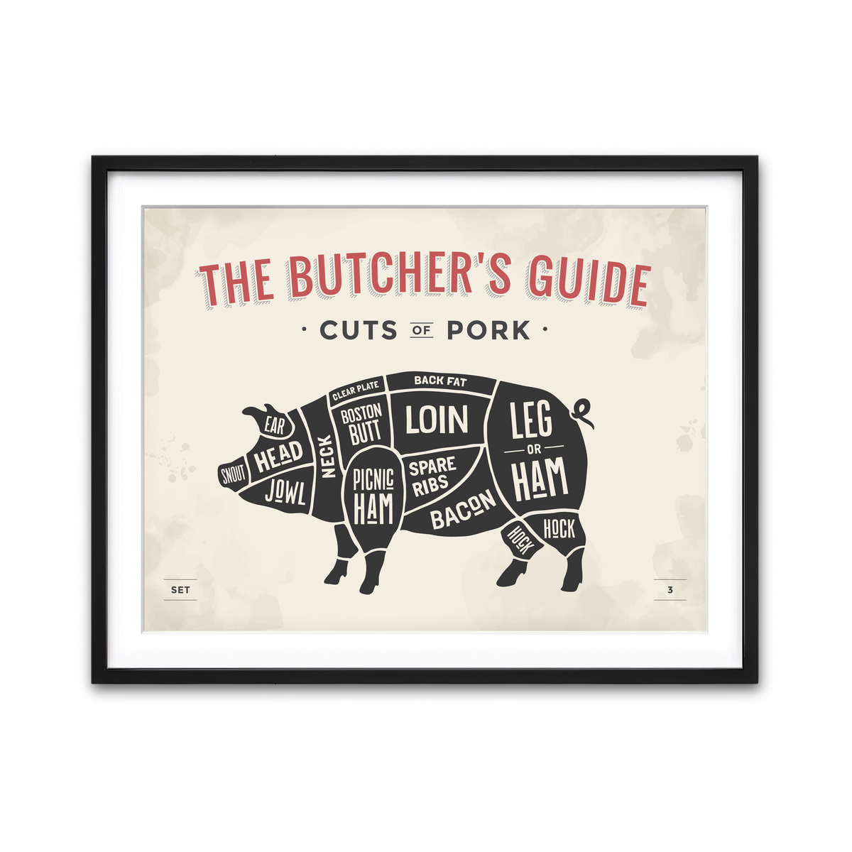 Framed Print 4x3 Black