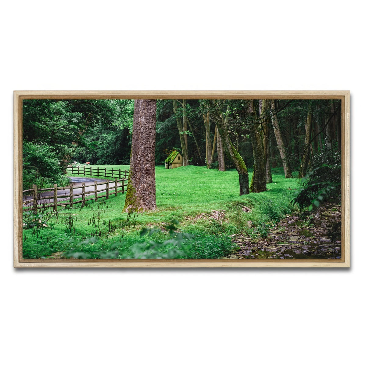 AUTO-MOCKUP WHITE | Cuttalossa Farm | 1 Piece | Natural Framed Canvas | group=2x1