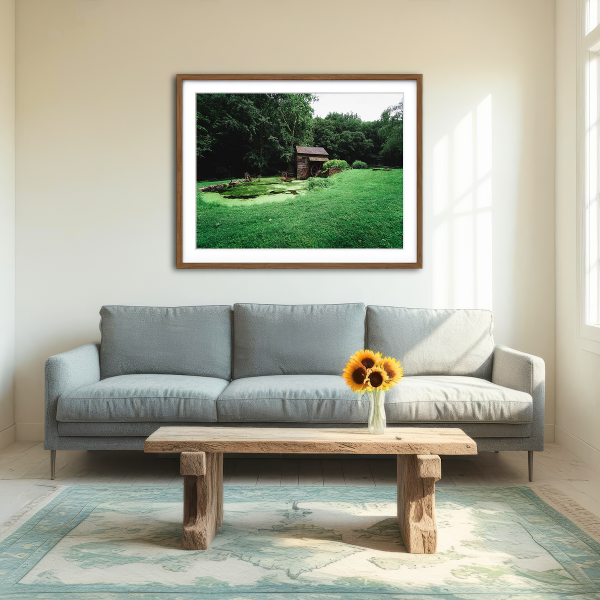 AUTO-MOCKUP ROOM | Cuttalossa Mill Wall Art