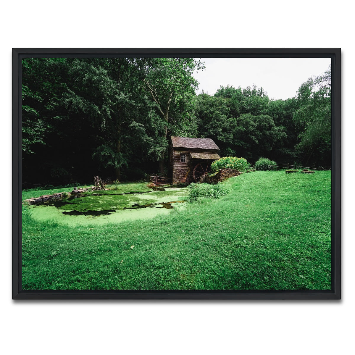 AUTO-MOCKUP WHITE | Cuttalossa Mill | 1 Piece | Black Framed Canvas | group=4x3