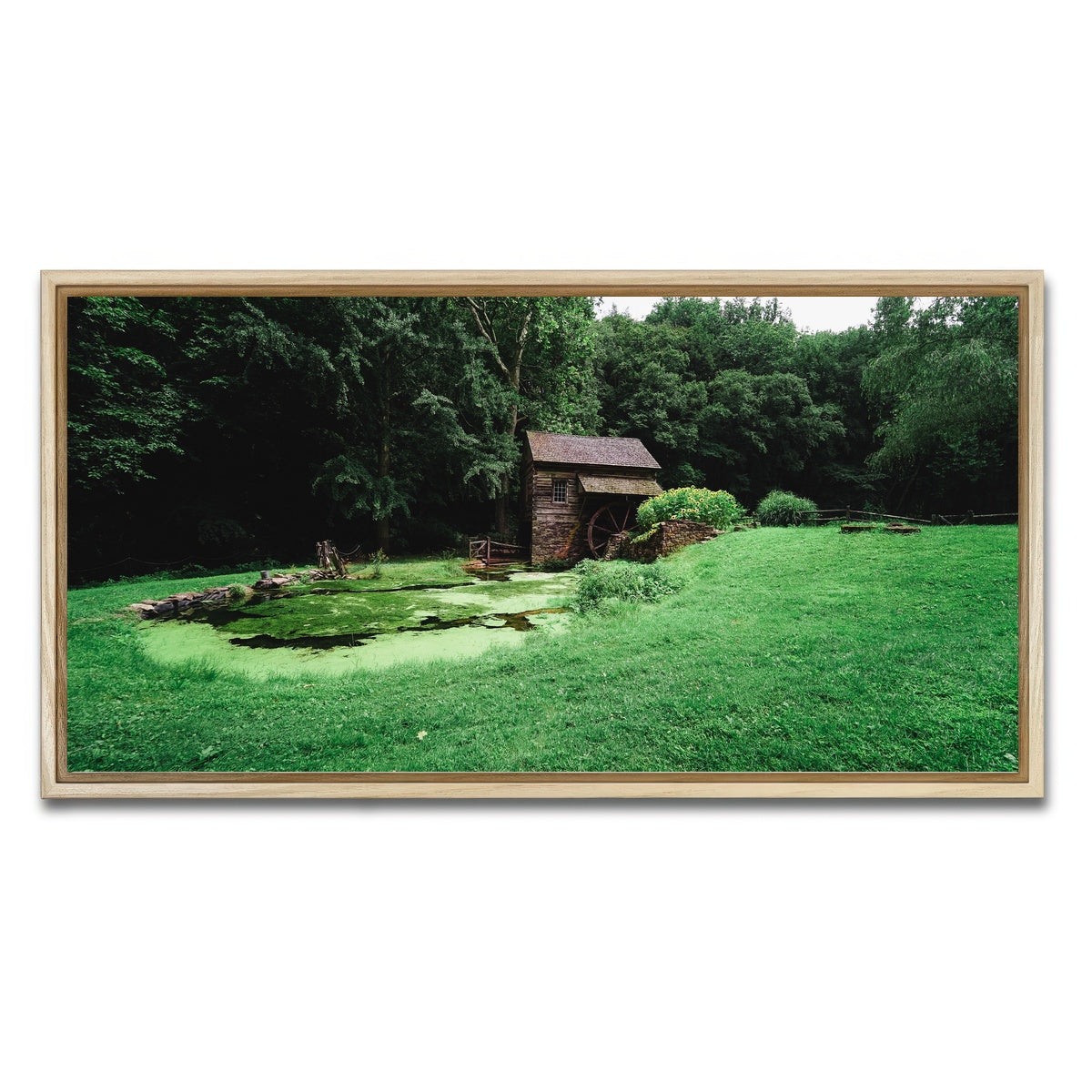 AUTO-MOCKUP WHITE | Cuttalossa Mill | 1 Piece | Natural Framed Canvas | group=2x1