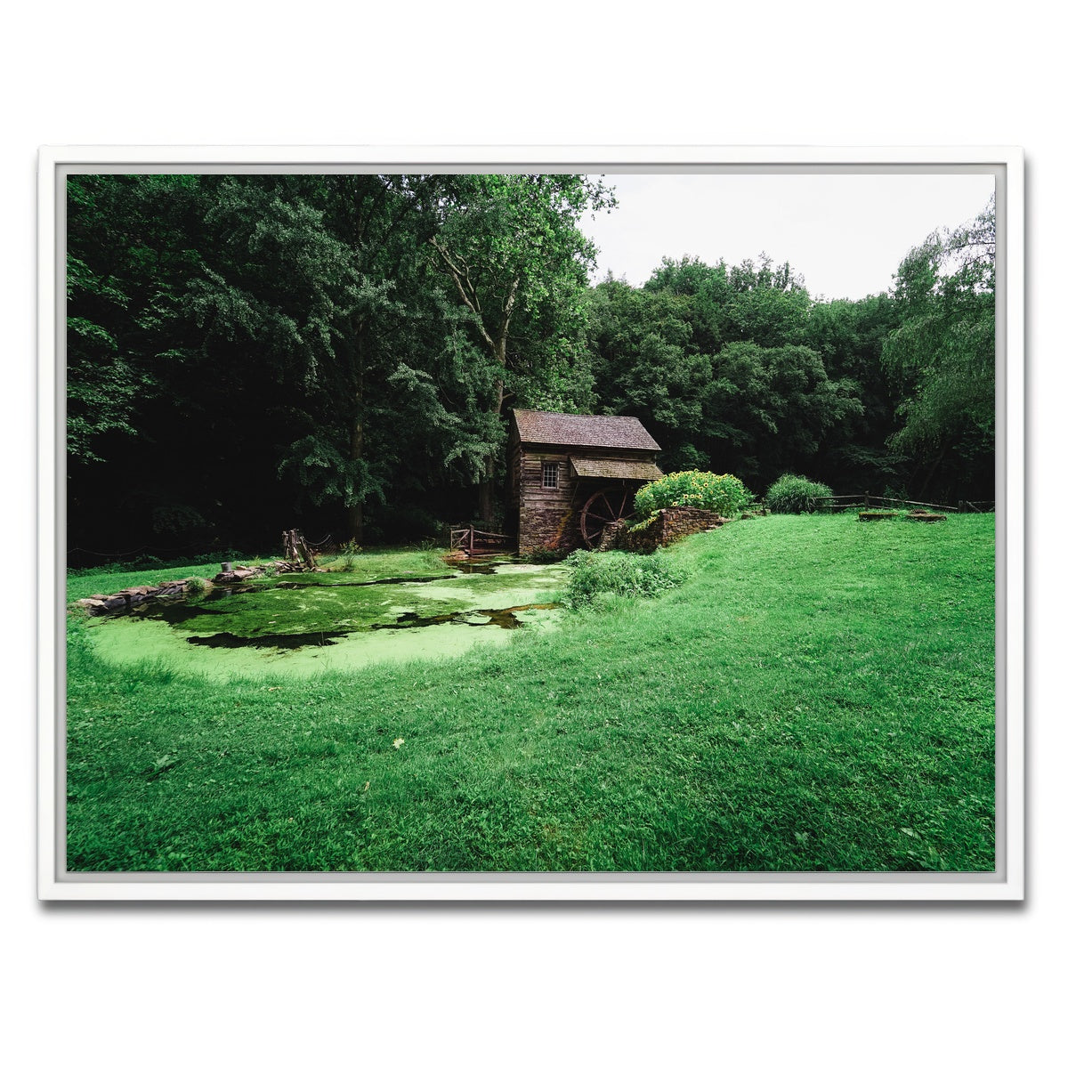 AUTO-MOCKUP WHITE | Cuttalossa Mill | 1 Piece | White Framed Canvas | group=4x3