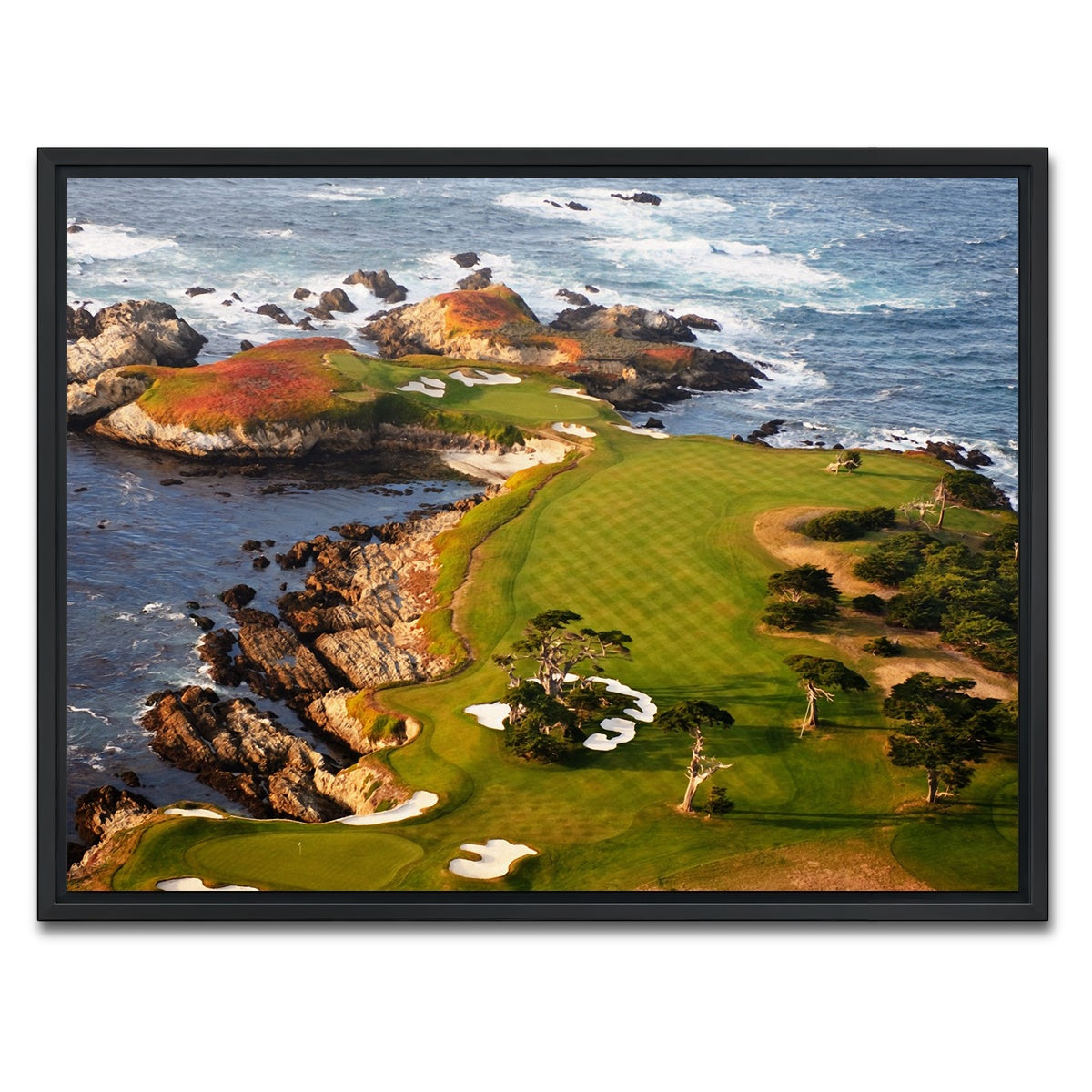 AUTO-MOCKUP WHITE | Cypress Point | 1 Piece | Black Framed Canvas | group=4x3