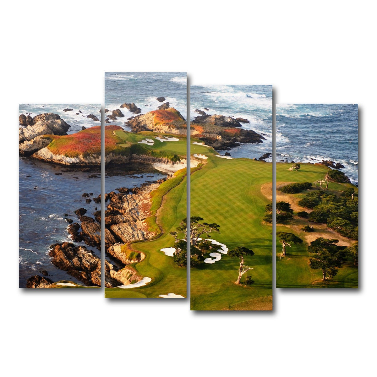 AUTO-MOCKUP WHITE | Cypress Point | 4 Piece | Gallery Wrap Canvas | group=4_normal