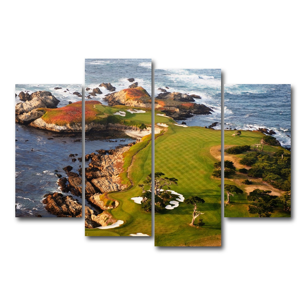 AUTO-MOCKUP WHITE | Cypress Point | 4 Piece | Gallery Wrap Canvas | group=4_short