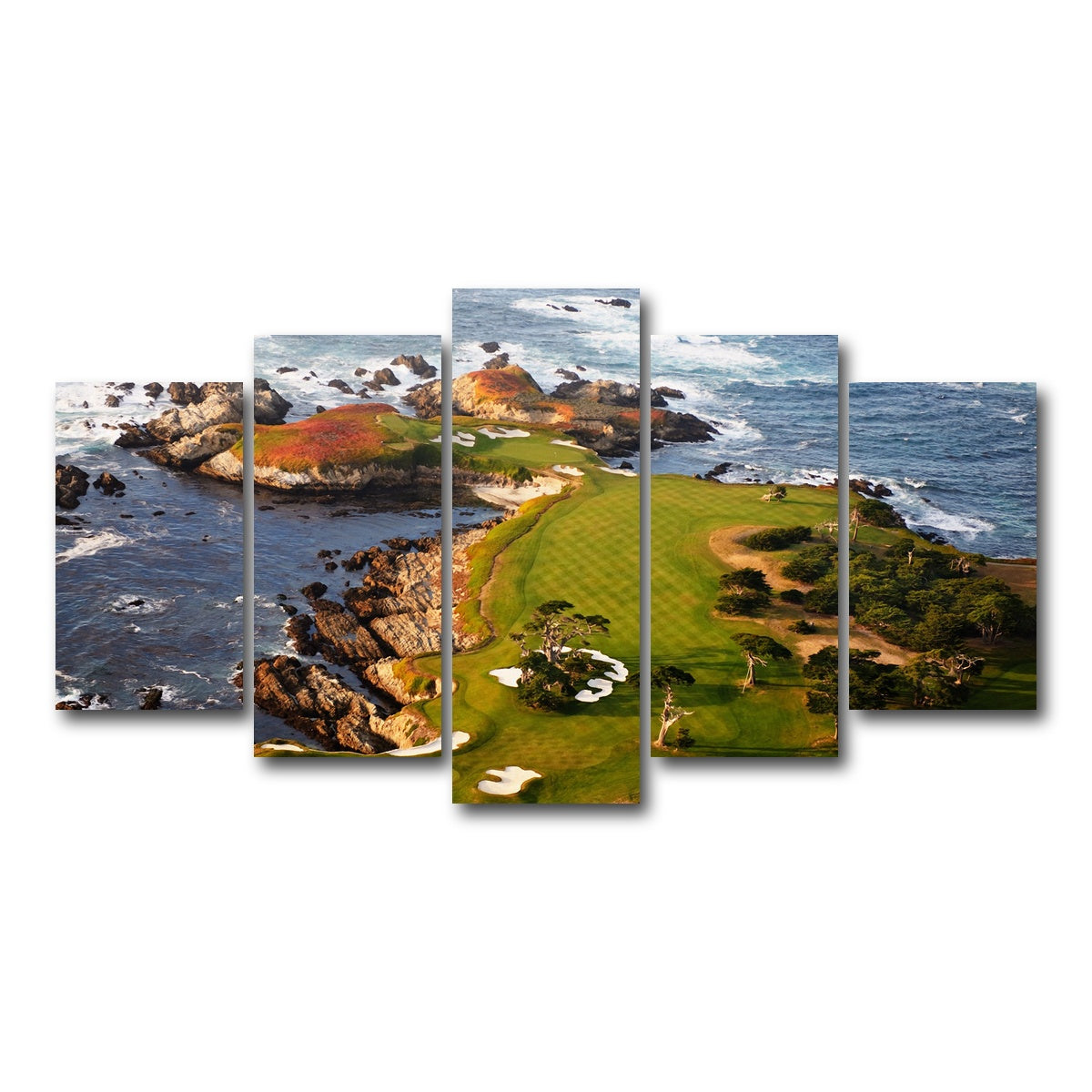 AUTO-MOCKUP WHITE | Cypress Point | 5 Piece | Gallery Wrap Canvas | group=5_normal