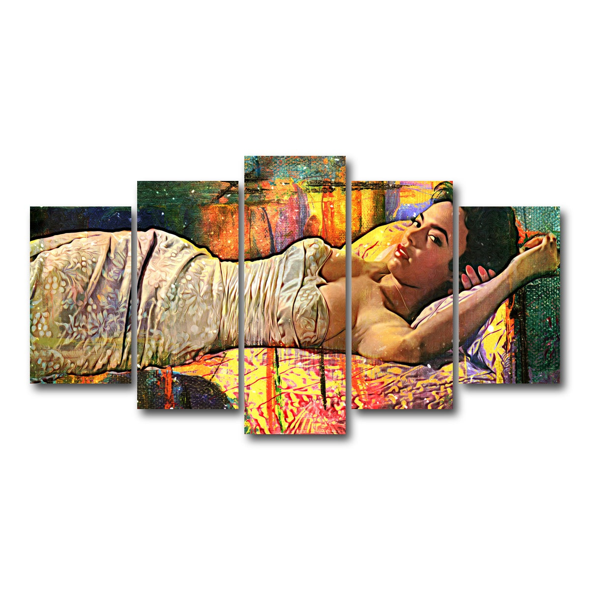 AUTO-MOCKUP WHITE | D-Dandridge | 5 Piece | Gallery Wrap Canvas | group=5_normal