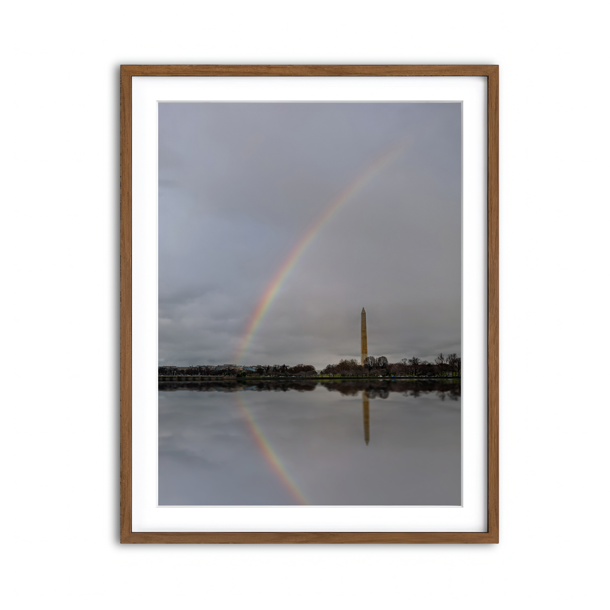Framed Print 3x4 Walnut