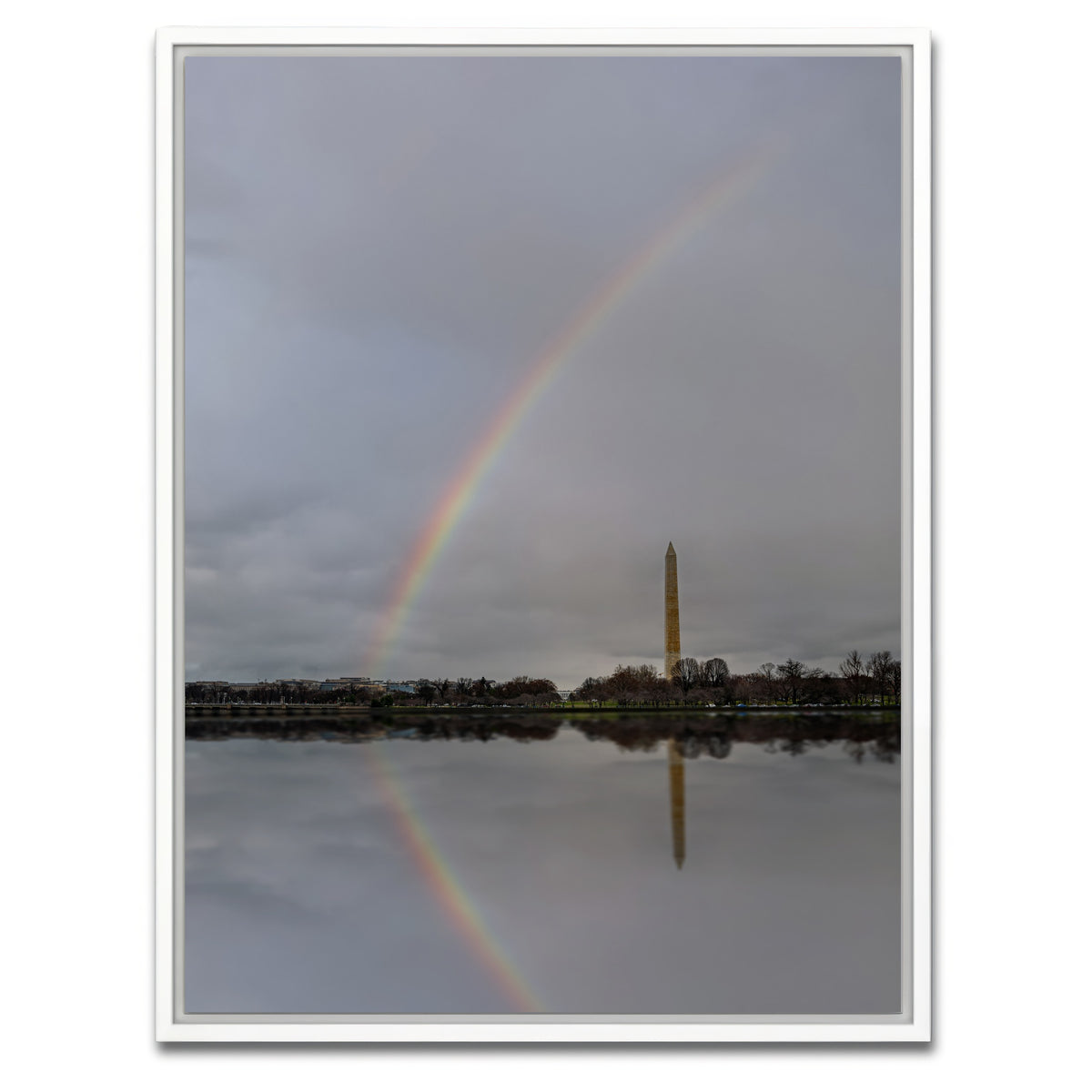AUTO-MOCKUP WHITE | DC Rainbow | 1 Piece | White Framed Canvas | group=3x4