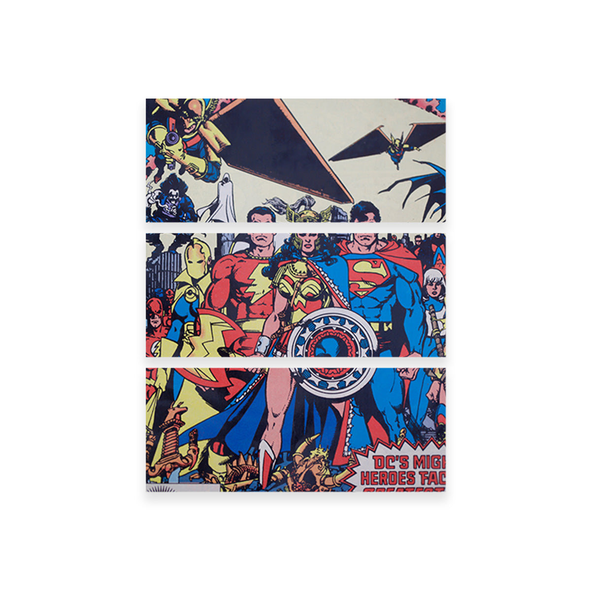 DC Superhero Comic Wall Art