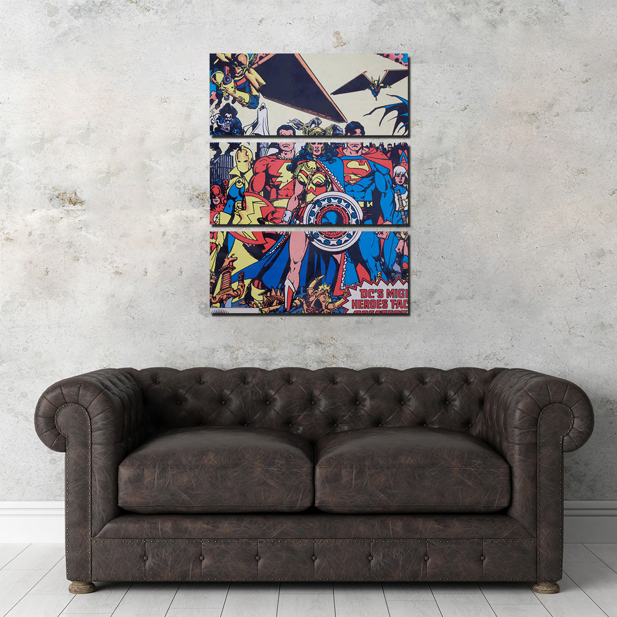 DC Superhero Comic Wall Art