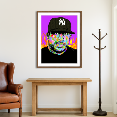 AUTO-MOCKUP ROOM | DJ Premier Wall Art