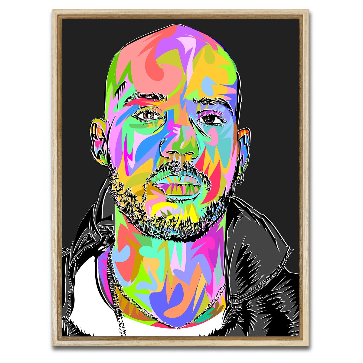 AUTO-MOCKUP WHITE | DMX RIP | 1 Piece | Natural Framed Canvas | group=3x4