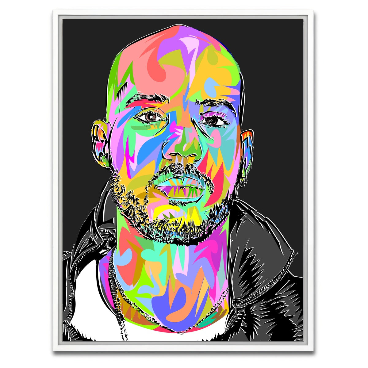 AUTO-MOCKUP WHITE | DMX RIP | 1 Piece | White Framed Canvas | group=3x4