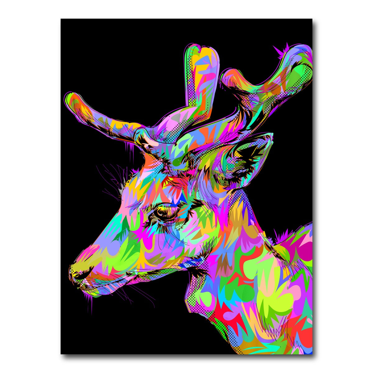 AUTO-MOCKUP WHITE | DOE | 1 Piece | Gallery Wrap Canvas | group=3x4