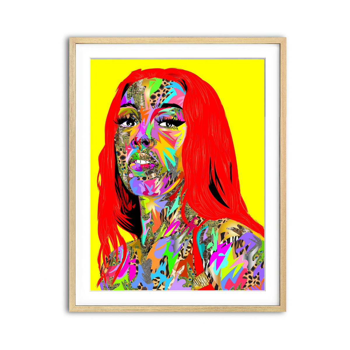 Framed Print 3x4 Natural