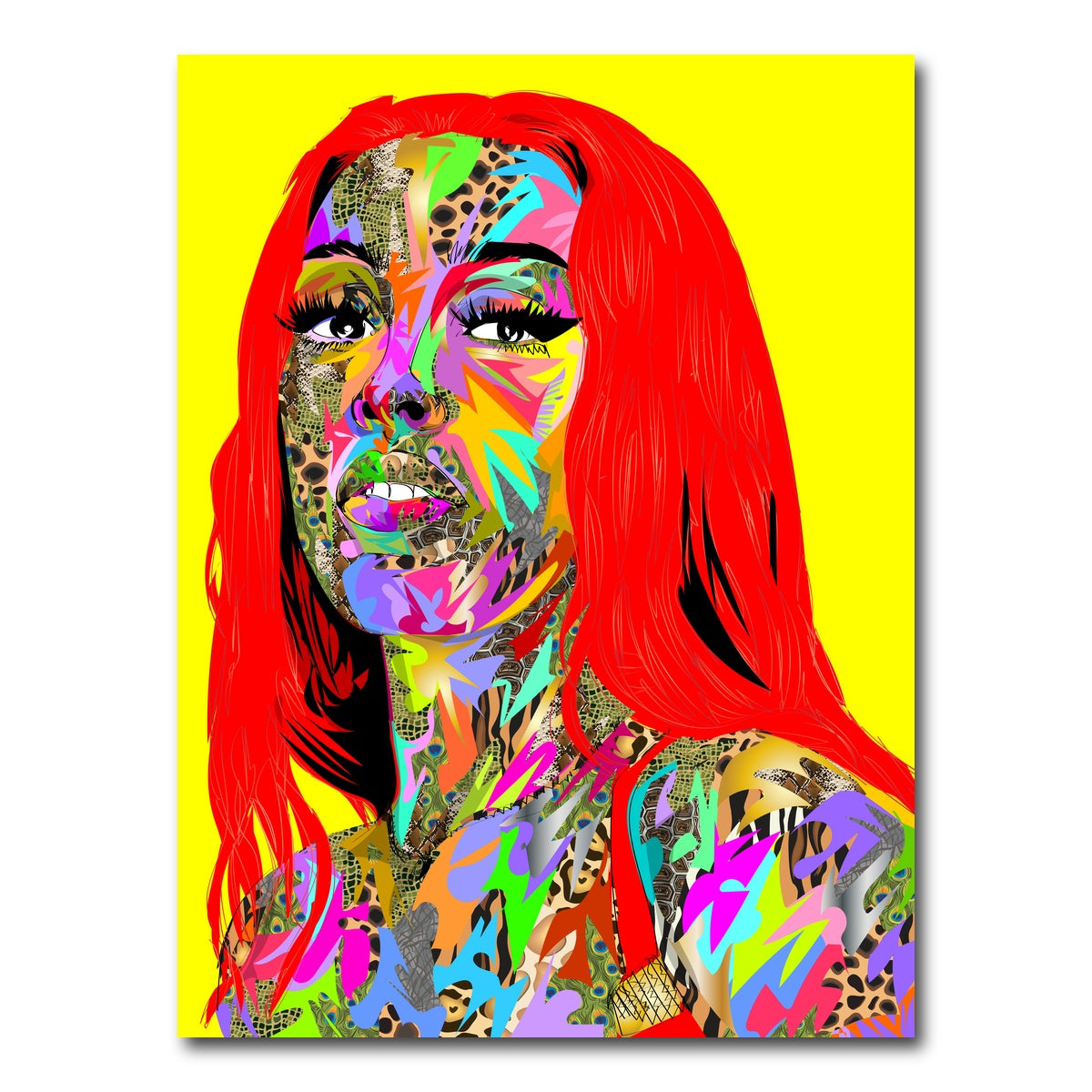 AUTO-MOCKUP WHITE | DOJ CAT | 1 Piece | Gallery Wrap Canvas | group=3x4