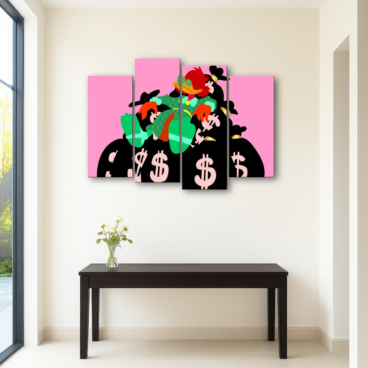 AUTO-MOCKUP ROOM | DONALD MONEY PILE