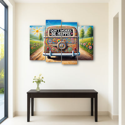 AUTO-MOCKUP ROOM | DON'T WORRY, BE HIPPIE Hippie Van