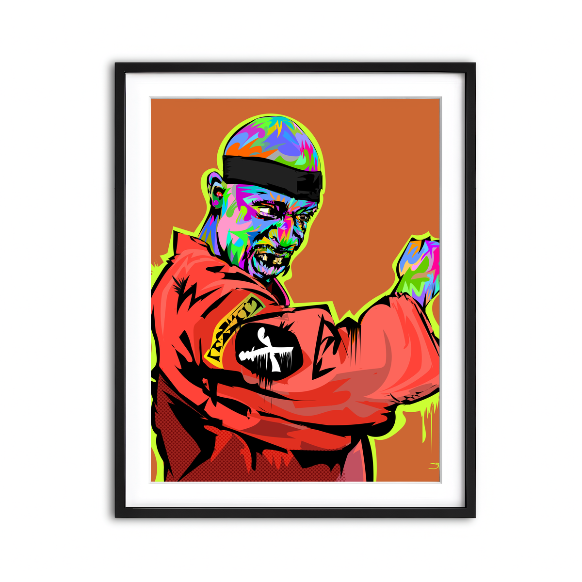 Framed Print 3x4 Black