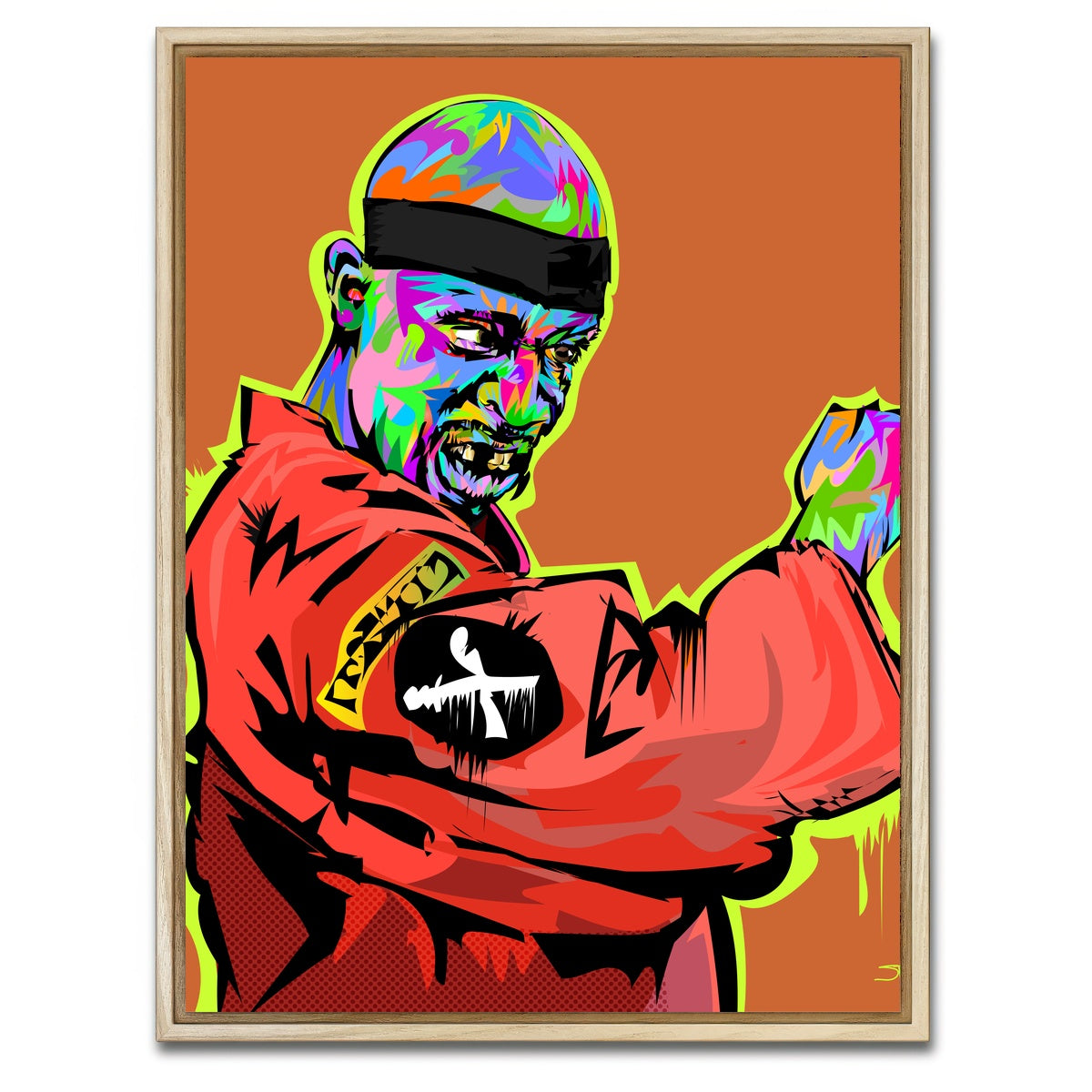 AUTO-MOCKUP WHITE | DRAGON FLY | 1 Piece | Natural Framed Canvas | group=3x4