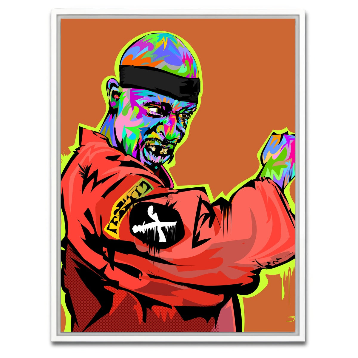 AUTO-MOCKUP WHITE | DRAGON FLY | 1 Piece | White Framed Canvas | group=3x4