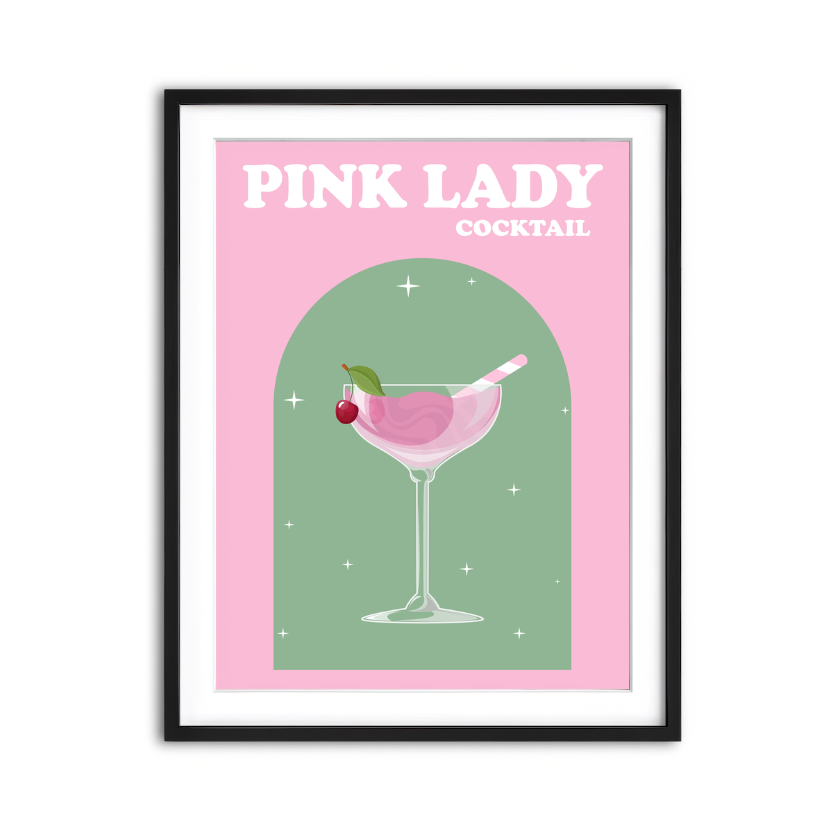 Framed Print 3x4 Black