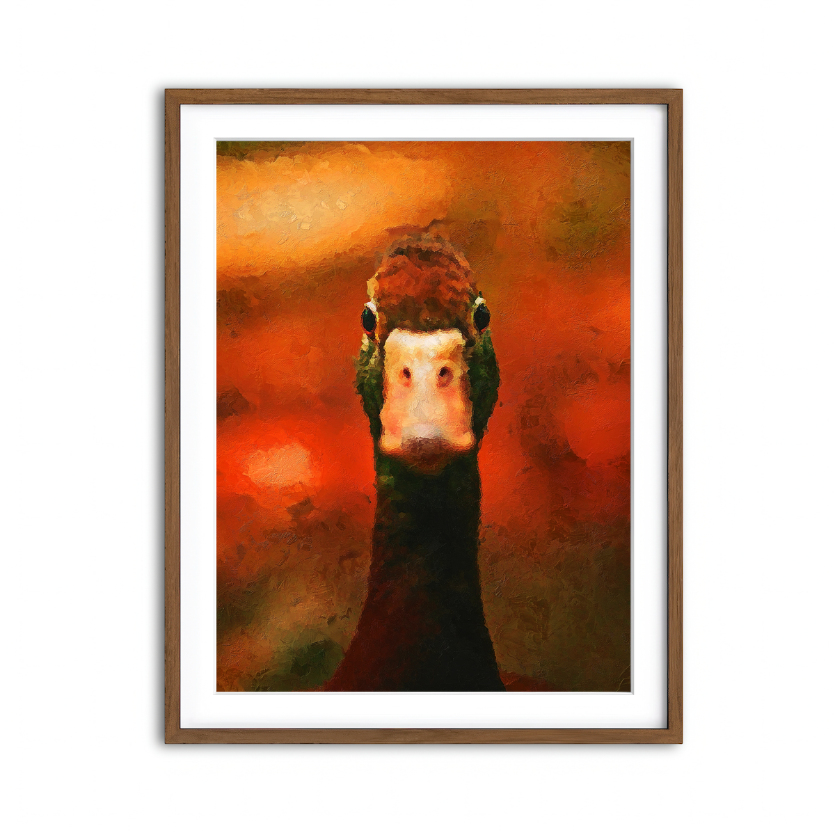 Framed Print 3x4 Walnut