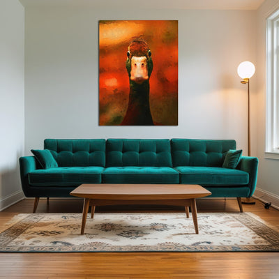 AUTO-MOCKUP ROOM | DUCK painting