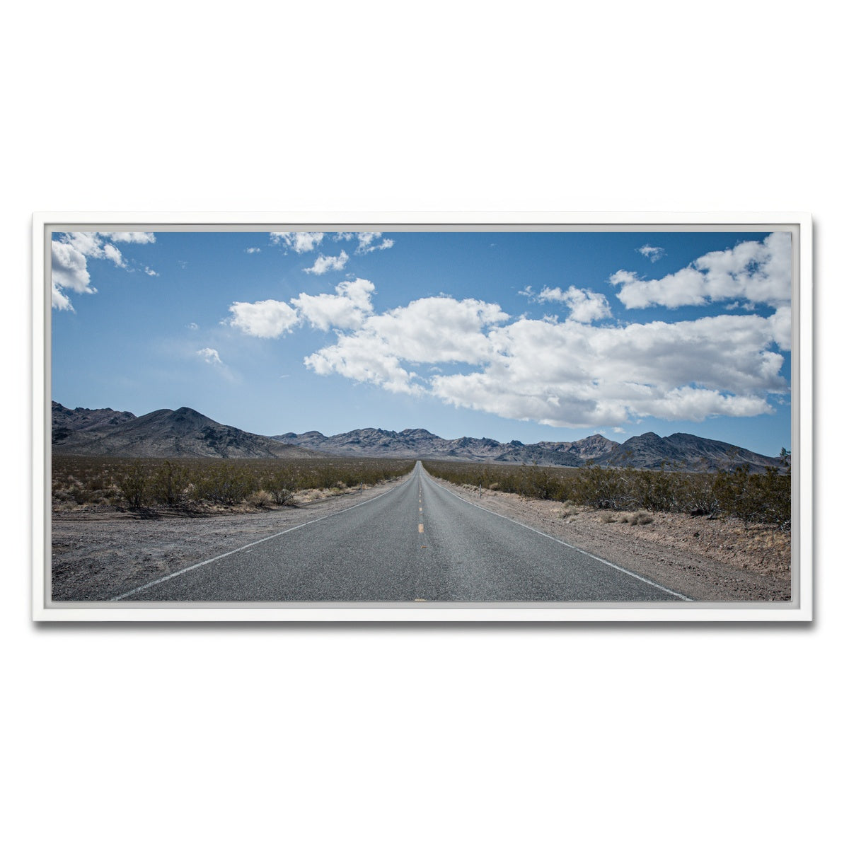 AUTO-MOCKUP WHITE | DV Intro | 1 Piece | White Framed Canvas | group=2x1