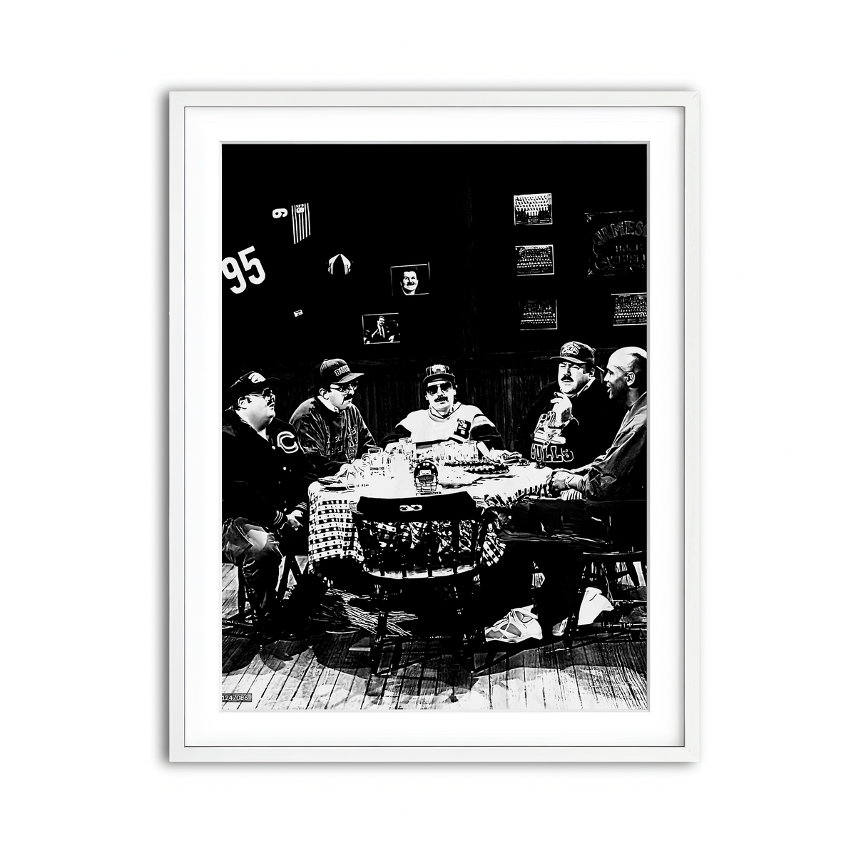 Framed Print 3x4 White