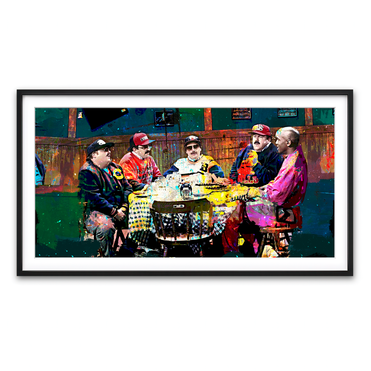 Framed Print 2x1 Black