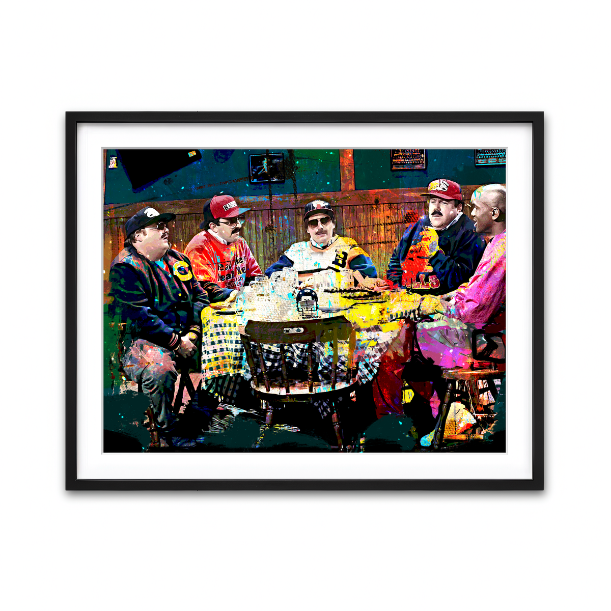 Framed Print 4x3 Black