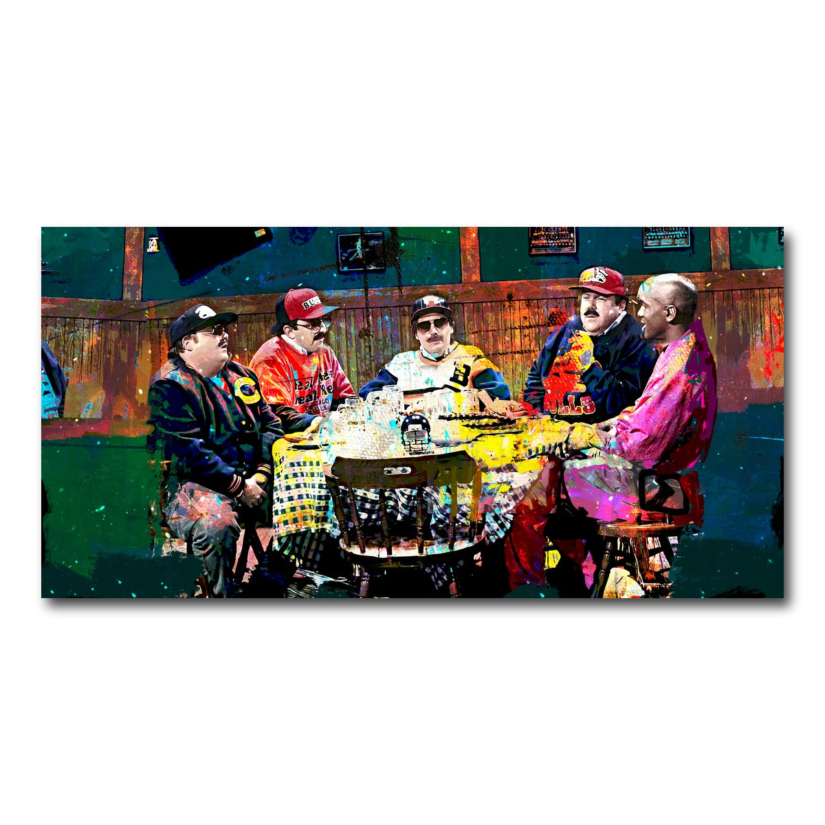 AUTO-MOCKUP WHITE | Da Bears | 1 Piece | Gallery Wrap Canvas | group=2x1