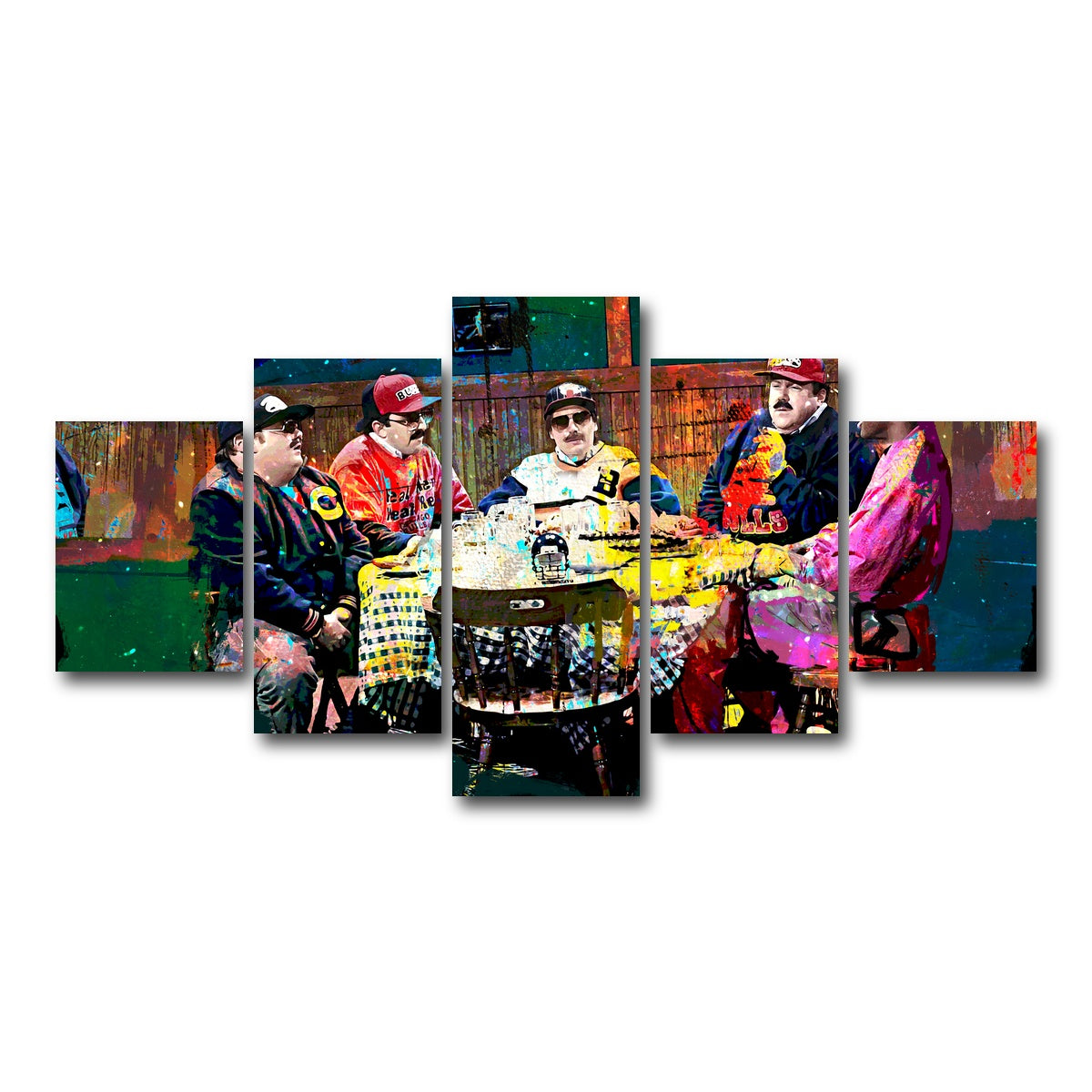 AUTO-MOCKUP WHITE | Da Bears | 5 Piece | Gallery Wrap Canvas | group=5_short