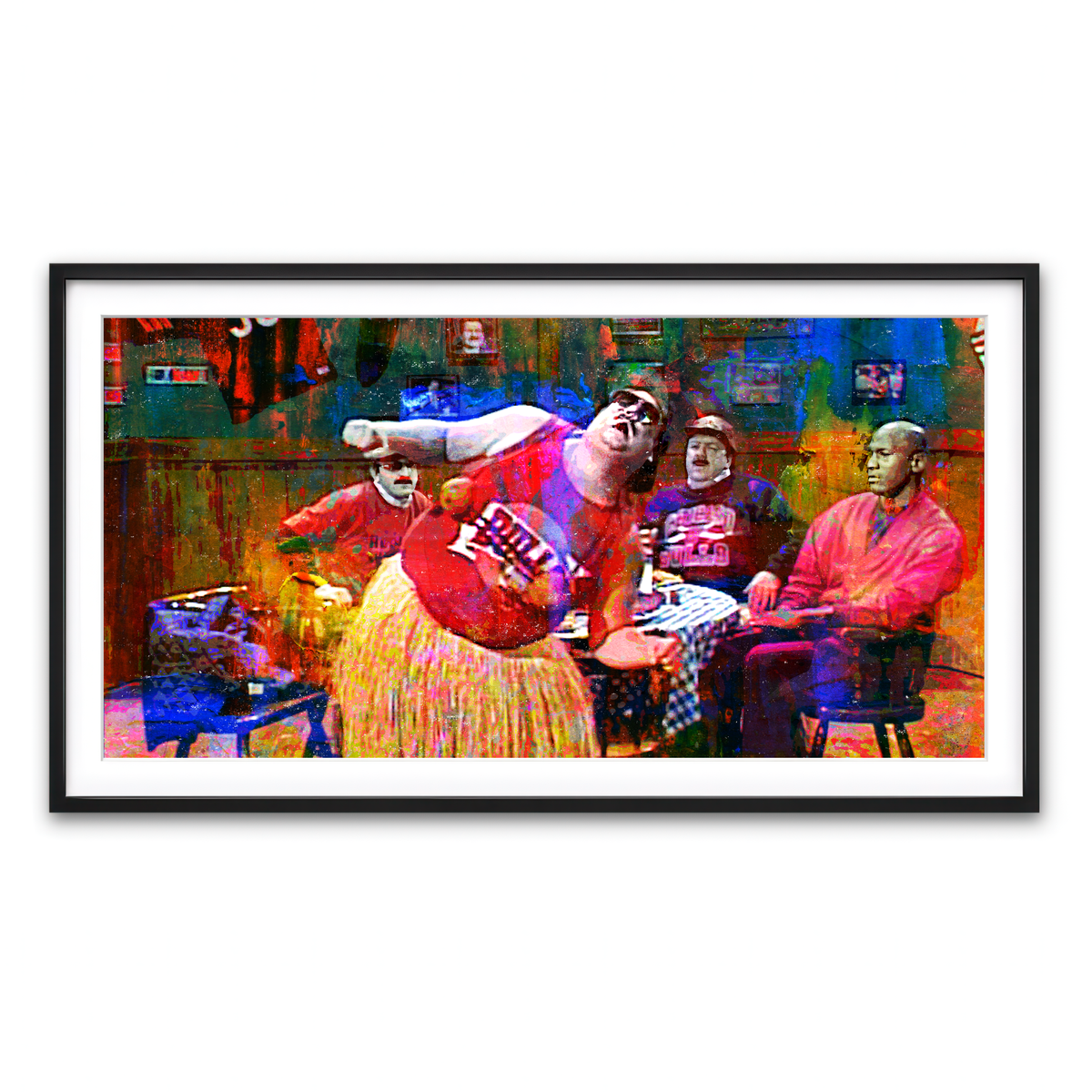 Framed Print 2x1 Black