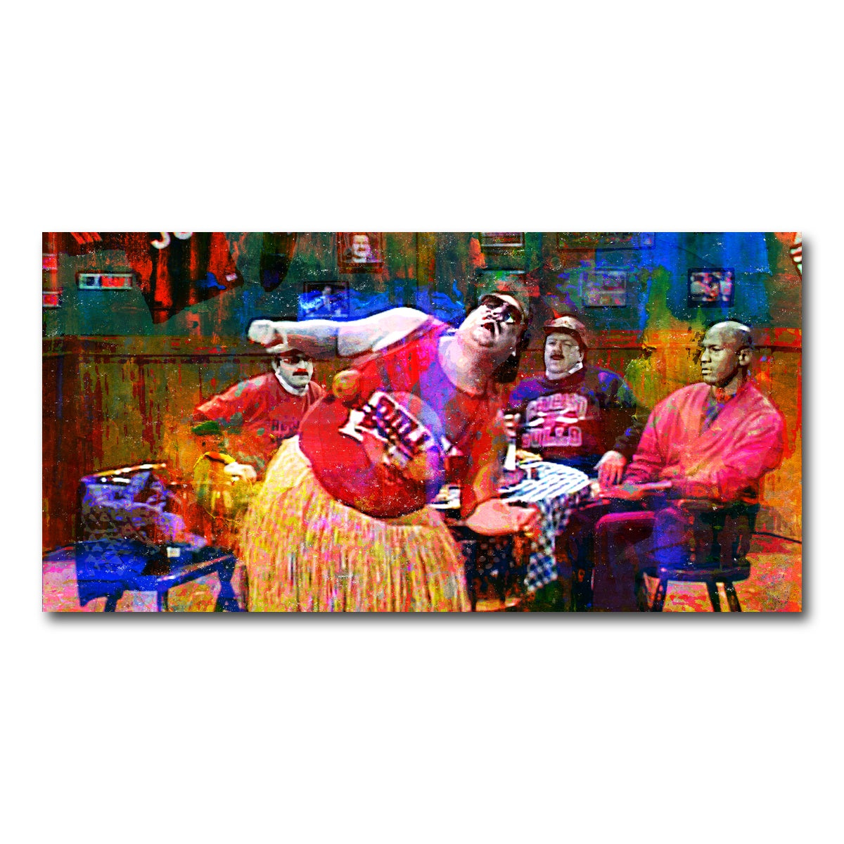 AUTO-MOCKUP WHITE | Da Bulls Da Bulls Da Bulls | 1 Piece | Gallery Wrap Canvas | group=2x1