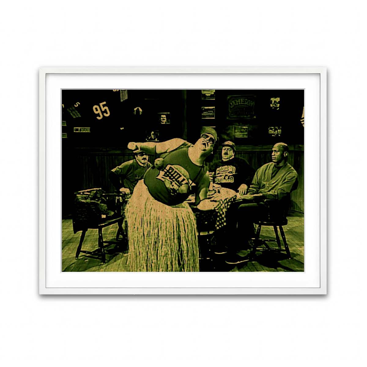 Framed Print 4x3 White