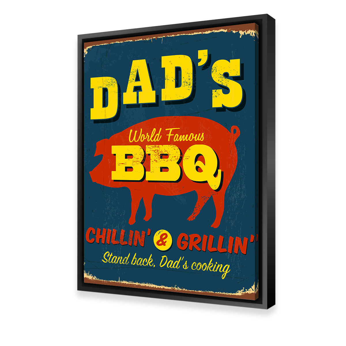 Dad's BBQ Wall Art